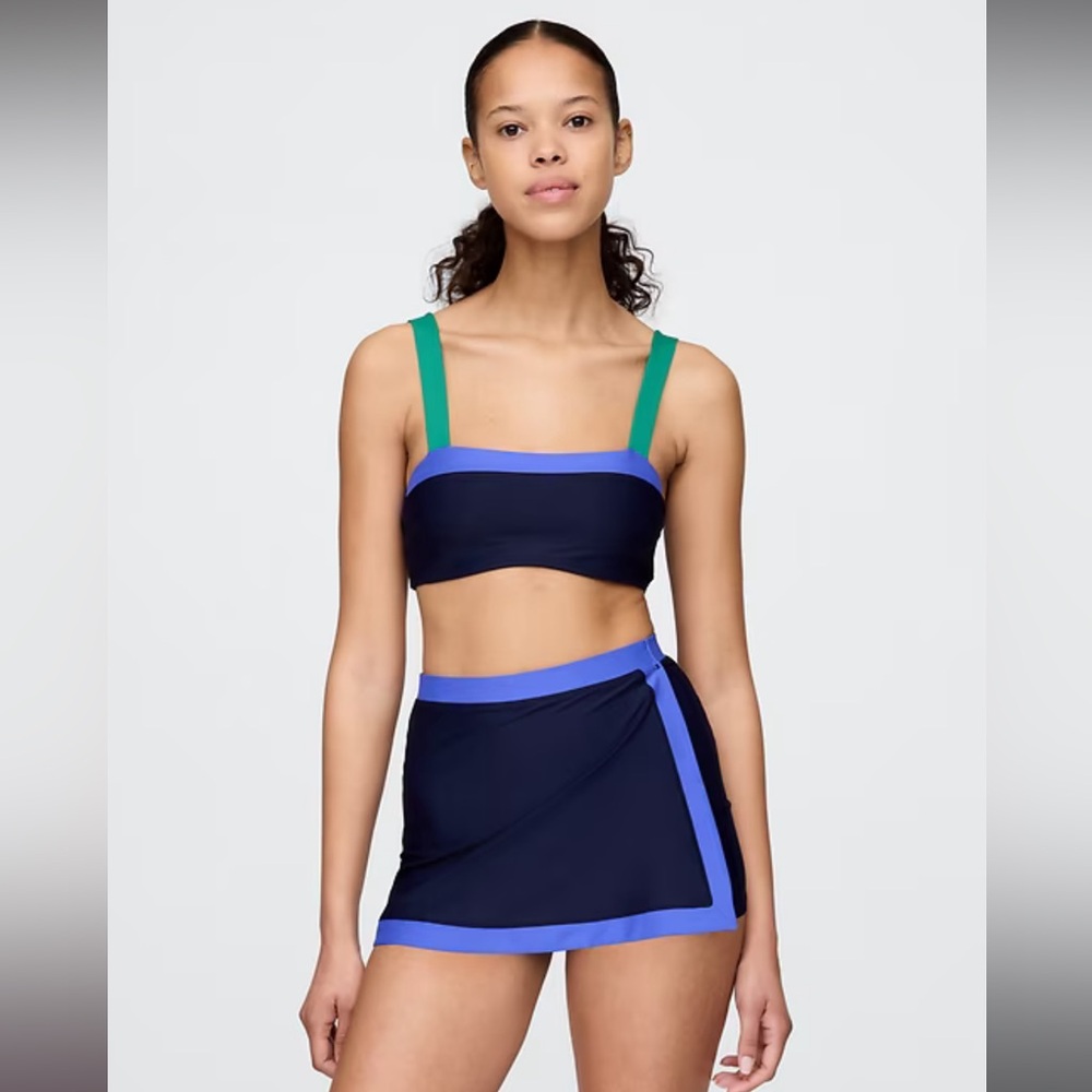 Gap Blue and Green Women's Swimsuit